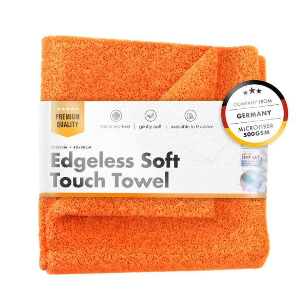 chemicalworkz 500GSM Edgeless Soft Touch Polishing Cloth – Orange