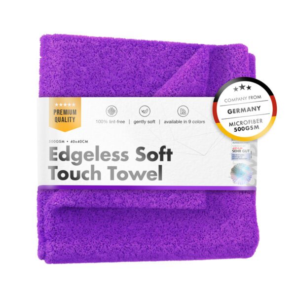 chemicalworkz 500GSM Edgeless Soft Touch Polishing Cloth – Purple