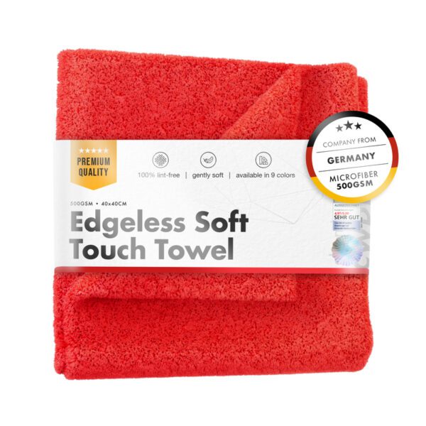 chemicalworkz 500GSM Edgeless Soft Touch Polishing Cloth – Red