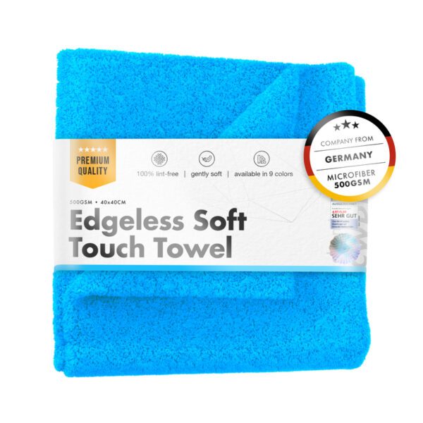 chemicalworkz 500GSM Edgeless Soft Touch Polishing Cloth – Blue