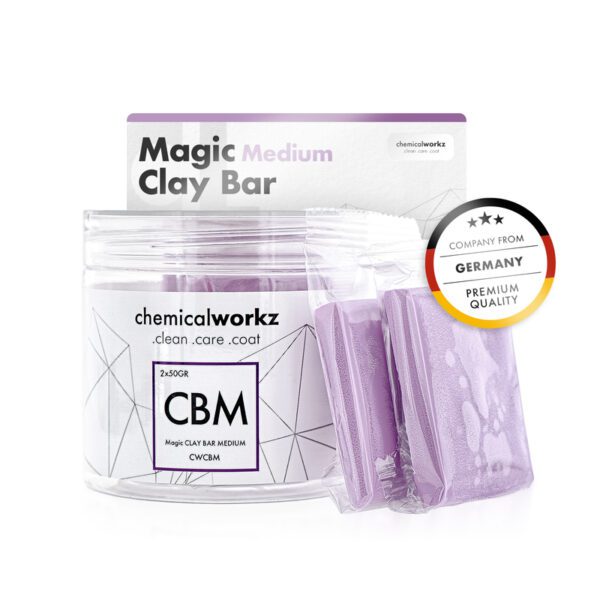 chemicalworkz Magic Clay Bar 2x 50g – Medium