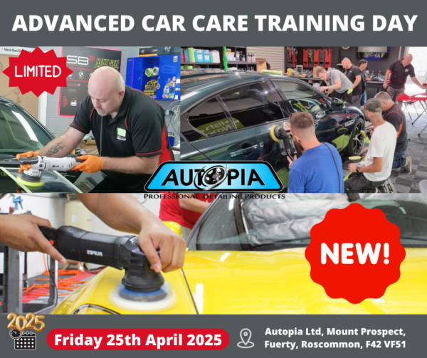 Advanced Car Care Training Course -Friday 25th April 2025